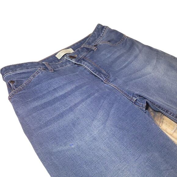 J. Jill Tried & True Slim Leg Stretch Blue Denim Jeans Women’s Size 2 EUC - Picture 5 of 7